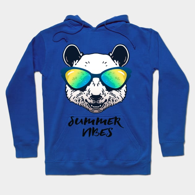 Summer Vibes Panda Hoodie by Mutinyintl